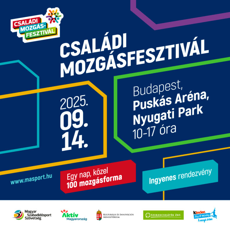 Újra jön a Családi Mozgásfesztivál