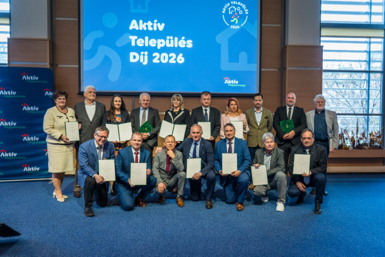 Átadták az Aktív Település díjakat